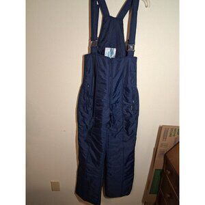 Rainbow West Snow Bib Pants Overalls Skiing Snowboarding Blue Size 9